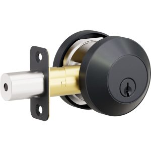 D4 Decorative Single Cylinder Deadbolt