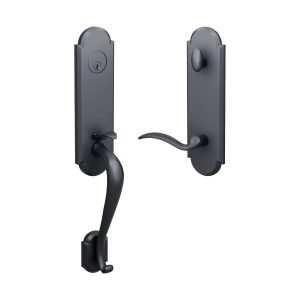 H10 Half Escutcheon Handleset with L2 R3 interior trim