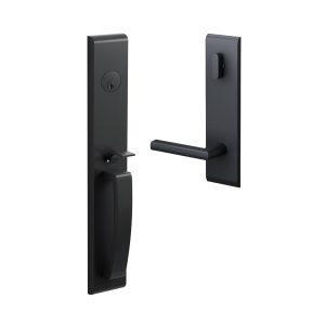 H15B Full Escutcheon Handleset with L7 R5 interior trim