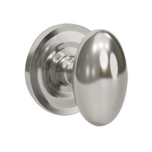 K1 R1 Satin Nickel Half Dummy Decorative Door Knob