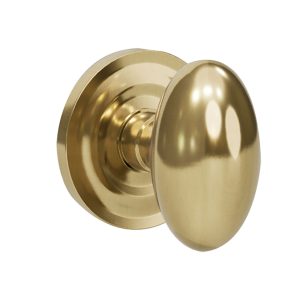 K1 R1 French Gold Full Dummy Decorative Door Knob