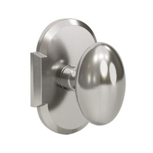 K1 R3 Satin Nickel Half Dummy Decorative Door Knob