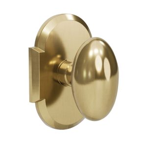 K1 R3 French Gold Full Dummy Decorative Door Knob