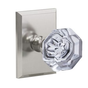 K4 R2 Satin Nickel Half Dummy Decorative Door Knob