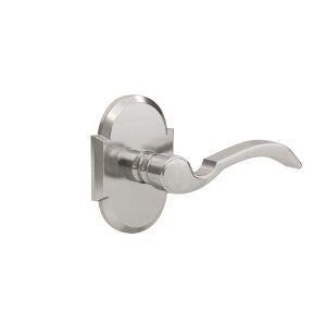 L1 R3 Satin Nickel Full Dummy Door Lever