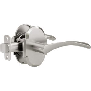 L4 R3 Satin Nickel Hall/Closet Passage Door Lever
