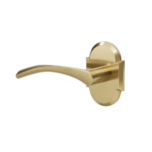 L4 R3 French Gold Half Dummy Door Lever