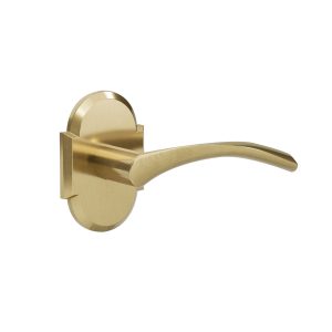 L4 R3 French Gold Half Dummy Door Lever