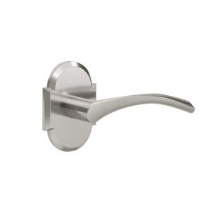 L4 R3 Satin Nickel Half Dummy Door Lever