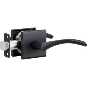 L4 R5 Black Hall/Closet Passage Door Lever