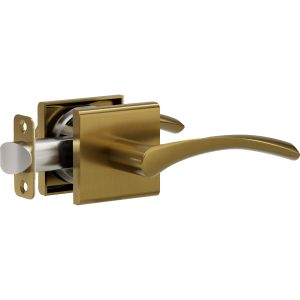L4 R5 French Gold Bed/Bath Privacy Door Lever