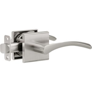 L4 R5 Satin Nickel Bed/Bath Privacy Door Lever