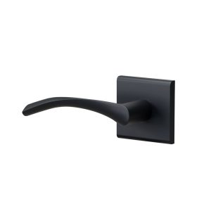 L4 R5 Black Half Dummy Door Lever