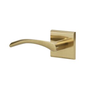 L4 R5 French Gold Half Dummy Door Lever