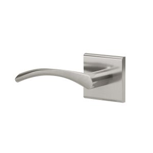 L4 R5 Satin Nickel Half Dummy Door Lever