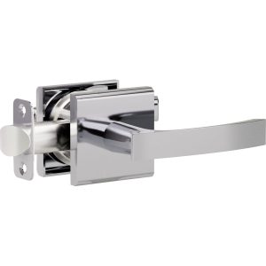 L6 R5 Bright Chrome Bed/Bath Privacy Door Lever