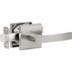 L6 R5 Satin Nickel Bed/Bath Privacy Door Lever