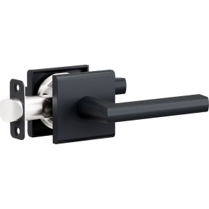 L7 R5 Black Bed/Bath Privacy Door Lever