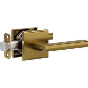 L7 R5 French Gold Bed/Bath Privacy Door Lever