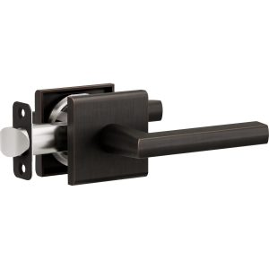 L7 R5 Tuscan Bronze Bed/Bath Privacy Door Lever